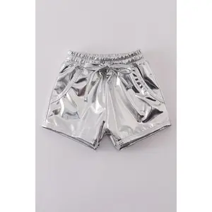 Silver laser shorts
