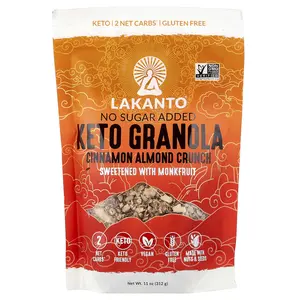 Lakanto Keto Granola, Cinnamon Almond Crunch, 11 oz (312 g)