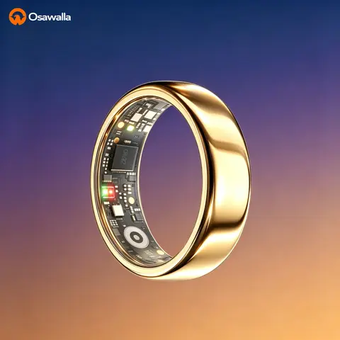 Osawalla 2026 New Smart Ring—a subscription-free smart ring perfect for outdoor sports, fitness, and swimming; a great gift for women, men, and couples.