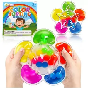 Color Sorting Toys Petal Color Sorting Sensory Toys Children's Educational Toys