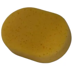 Oval sponge washes,wipes and rinses measures 7 length,5 wides and 2 inches thick Cleaning Comfortable