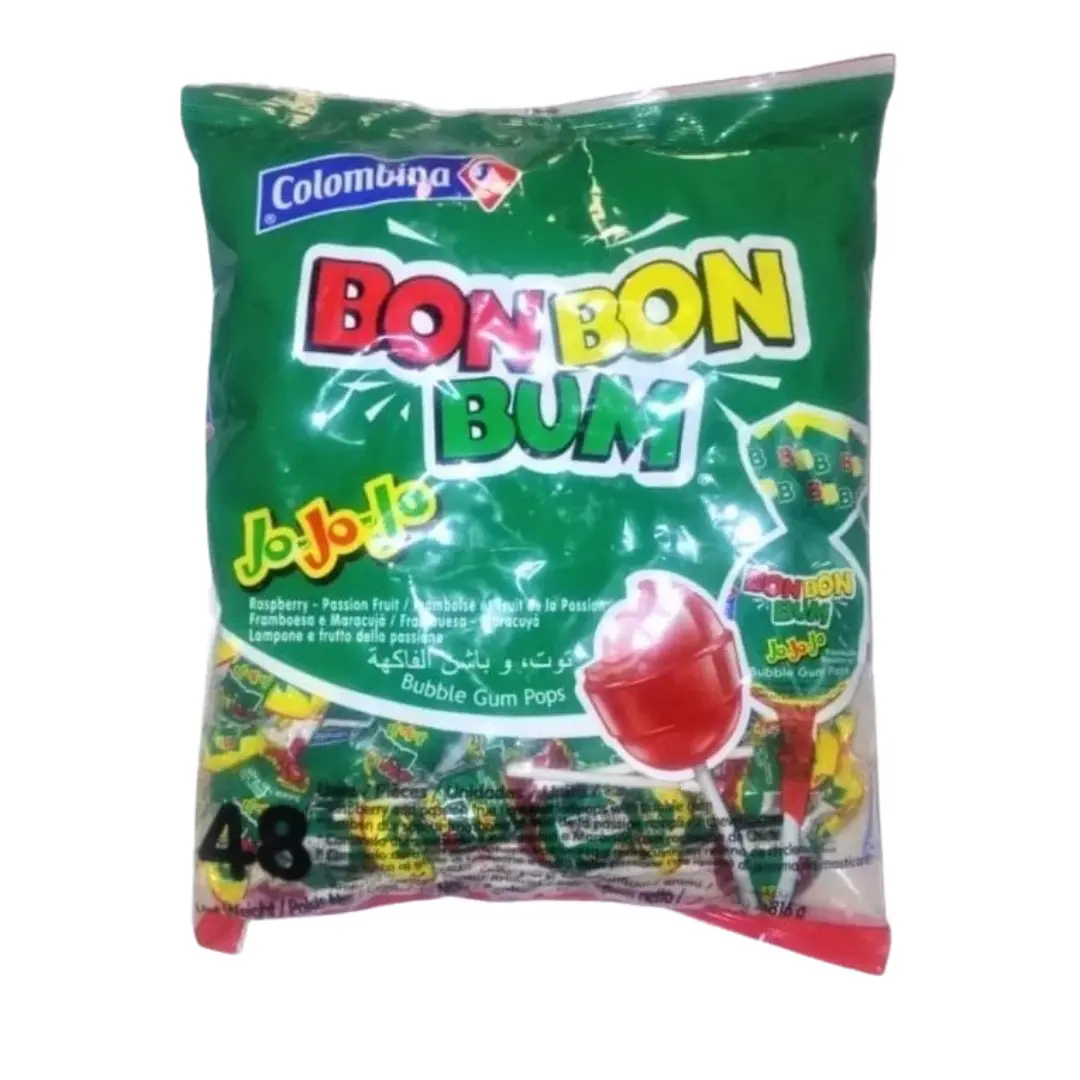 Colombina Bon Bon Bum Very Small 24 Pieces Candy Pack