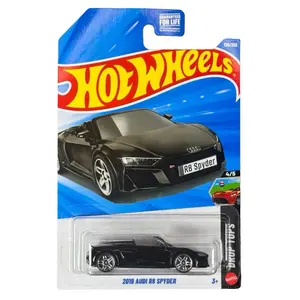 Hot Wheels 2019 Audi R8 Spyder Black Mainline 130/250
