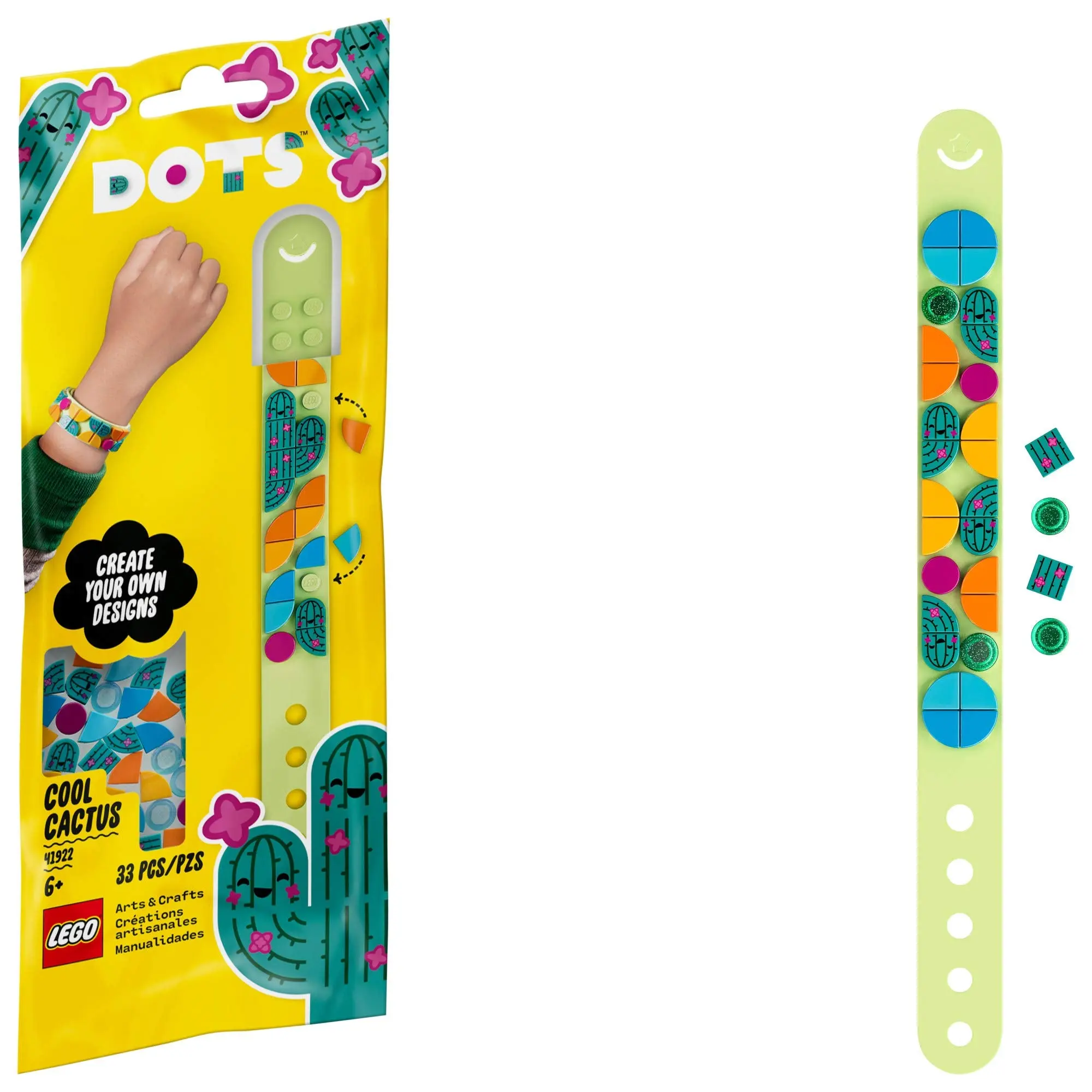 LEGO DOTS Cool Cactus Bracelet 41922