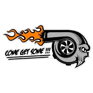 Supercharger Come Get Some Decal