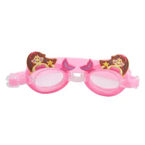 Children's Swimming Goggles - High-Definition Waterproof PC Lens Sports Eyewear with Cartoon Unicorn & Crab Designs, Goggles for Swimming (Sports & Outdoor Accessories)