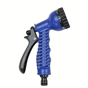 Car Wash Spray Nozzle, Mist Pressure Booster Hose Connecting to Water Gun Nozzle with Universal Connector, Garden Hose Nozzle Water Gun Head, Yard Lawn Watering Tool, Car Rinsing High-Pressure Spray Nozzle, Garden Watering Gardening