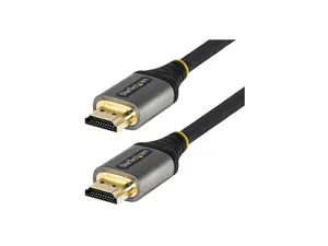 Startech HDMM21V4M 12 ft. Ultra High Speed HDMI 2.1 Cord - Durable Digital Connector, Black & Grey