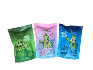 Paradise Pickles Tasty Cherry Pickle Snack Pack- 3 flavors-Pickle Slices, This trio pack features Blue Raspberry, Cherry & Green Apple! pickle snacks Sweet & Tangy Pickled Food