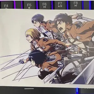 Attack On Titan Peek Anime Car Sticker