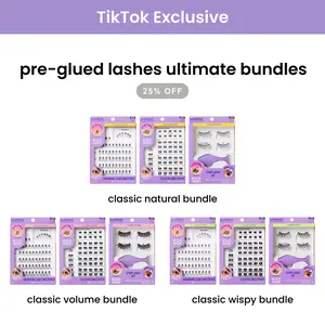 [TikTok Exclusive] imPRESS Pre-Glued Lashes Ultimate Bundles