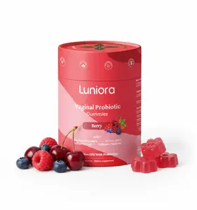 16-in-1 Vaginal Probiotic Gummies for Women – Berry Feminine Balance Gummies with 4.7B CFU Probiotics, Cranberry, Prebiotic Fiber & Collagen – Vaginal Health & pH Balance Support – 60 Gummies