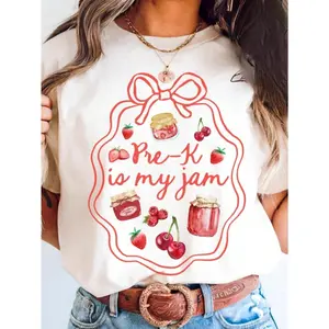 100% Cotton Teacher Shirt, Pre K Grade Teacher Shirt, PreSchool Teacher Shirt, Pre K Teacher Tee, Back To School Shirt, Is My Jam Tee