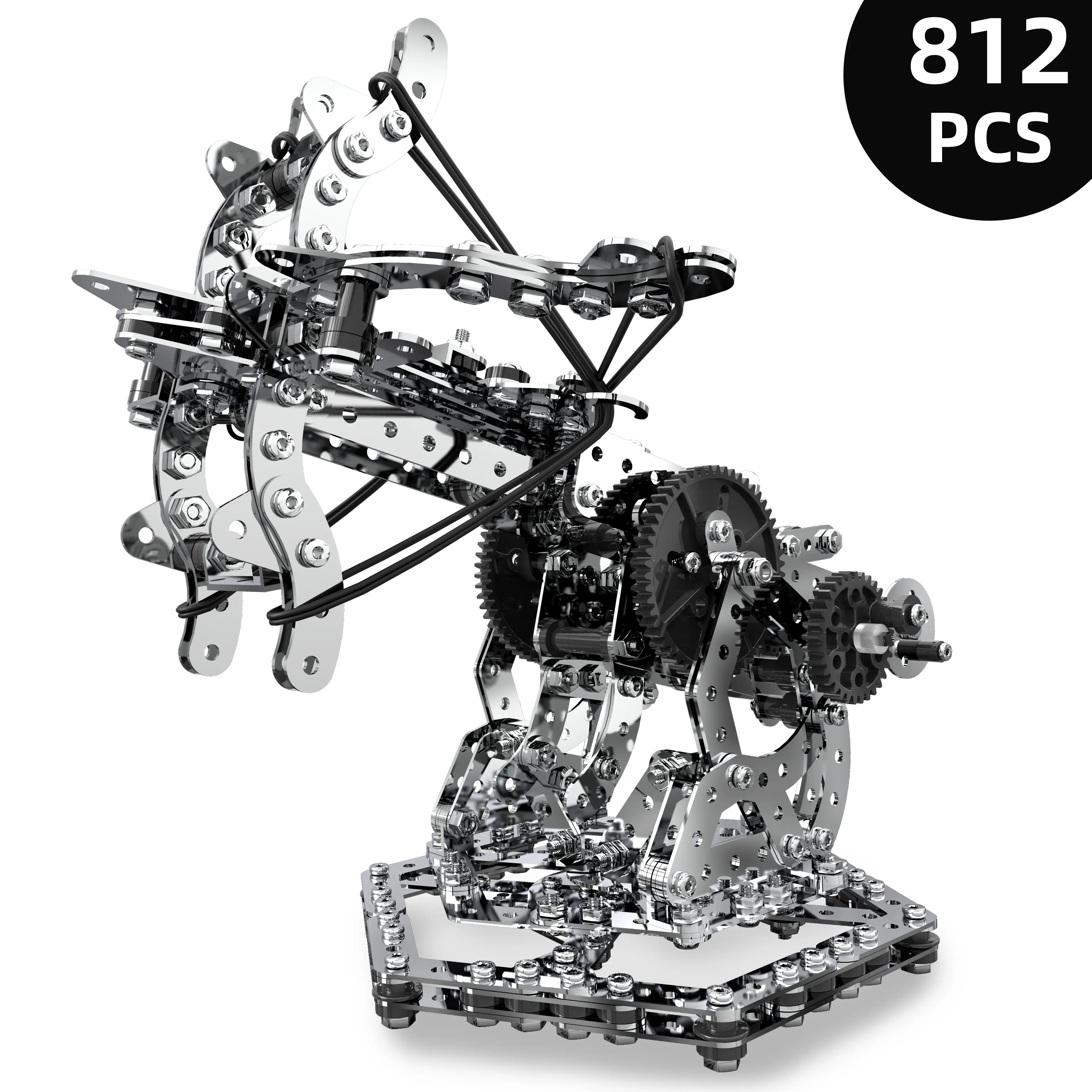 Dragon Hunting Crossbow 812PCS – 3D Metal Puzzle Mechanical Model Erector Set – Boys, Adults, and Men – Perfect Christmas Birthday Gift Ornament summerwins