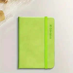 1pc Small Lined Pocket Journal - Soft Faux Leather Cover, 160 Pages, Thick Paper, Ideal for Travel, Business, and Writing, Portable Notebook