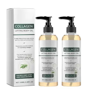Hydrating Collagen Oil For Body & After Shower - Collagen Lifting Body Oil, Moisturizing Anti Aging Silk Body Oils for Women & Men, Helps Soften Appearance Of Crepey Skin