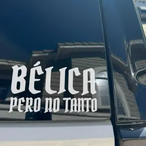 Belica Pero No Tanto Tito Doble P Vinyl Decal Sticker Many Colors/Sizes