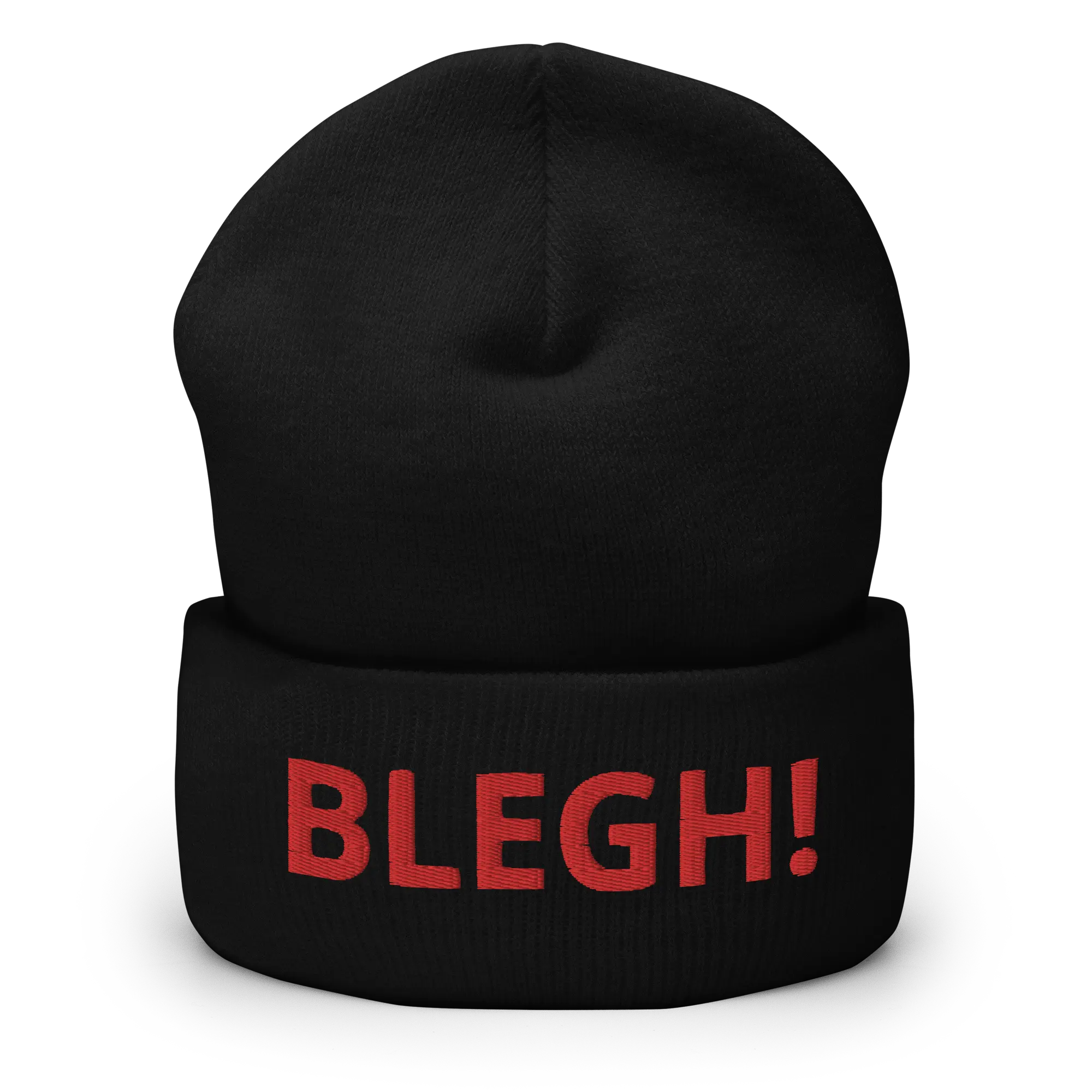"Blegh" - Cuffed Beanie