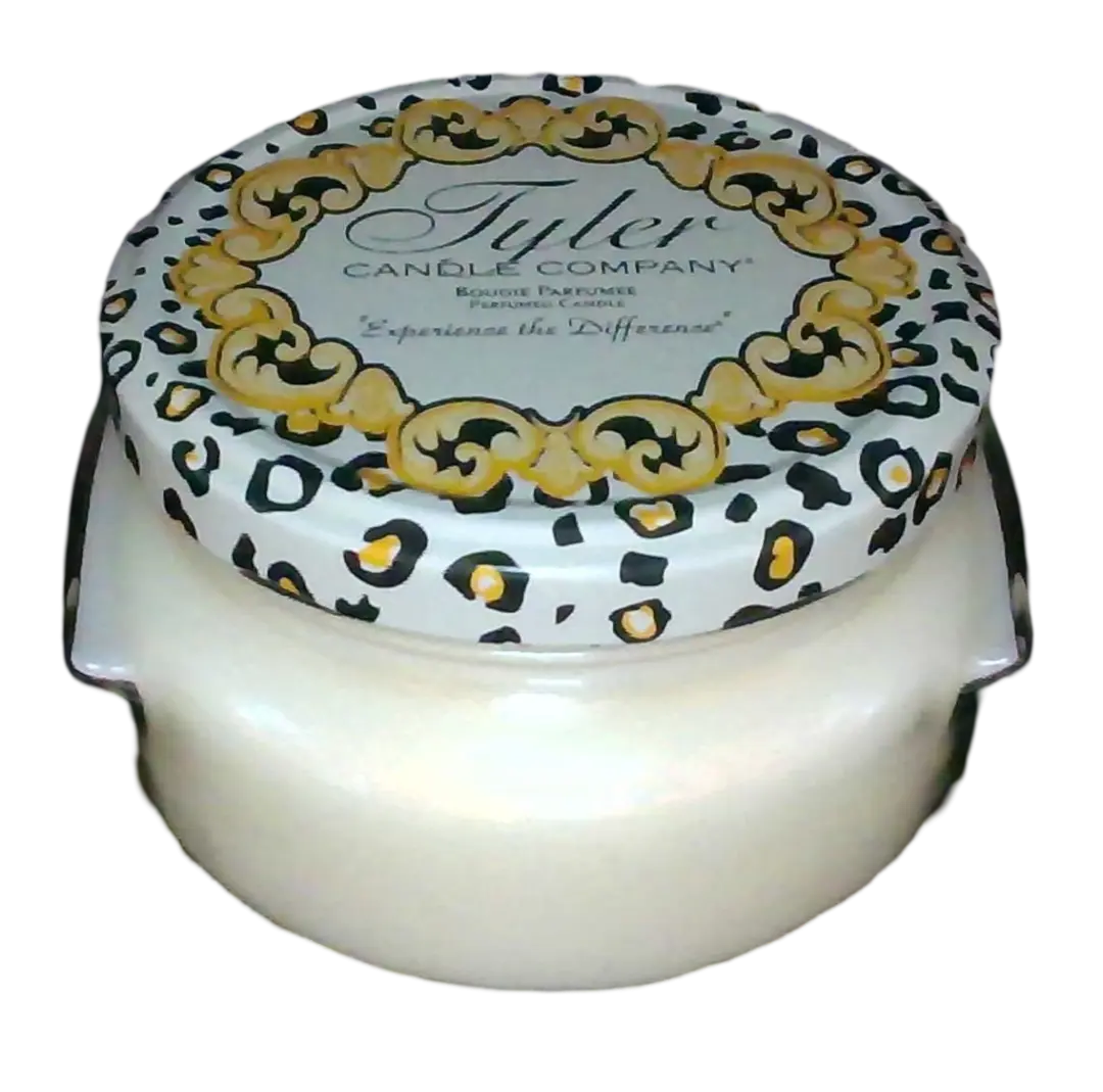 Tyler Candle Company 11oz Paraffin Wax Candle - French Market Fragrance, Floral Scent, Even Burning, Glass Jar, Wax Blend, Scent Layering Compatible, Includes Matches, Home Decor Supply Gift