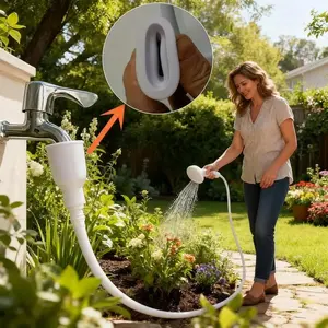 Must-Have 51.2in Flexible Sink Sprayer | Rental-Friendly Faucet Attachment for Hair Wash & Pets | Multi-functional Home Hack 2026- Portable Faucet Attachment for Pet, Shampoo And Vegetable Washing