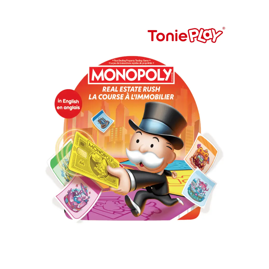 Tonieplay Monopoly Real Estate Rush Game