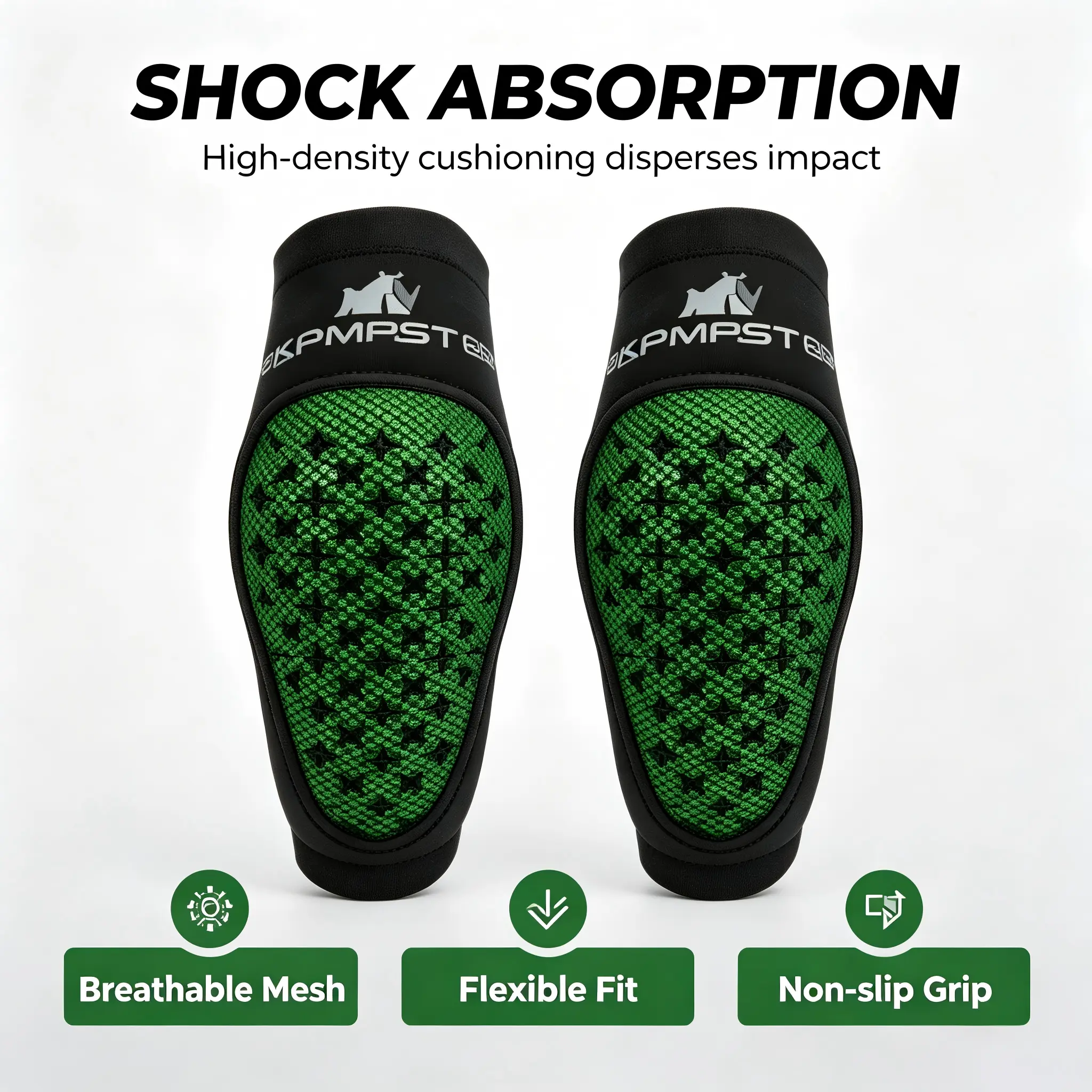 Athletic Compression Sleeves with Textured Padding – Flexible Sports Support Wraps for Gym and Fitness Training
