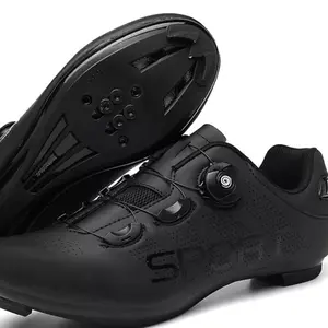 LXSO Men's Road Cycling Self-Locking Bicycle Shoe Size In EU- 44-45-46