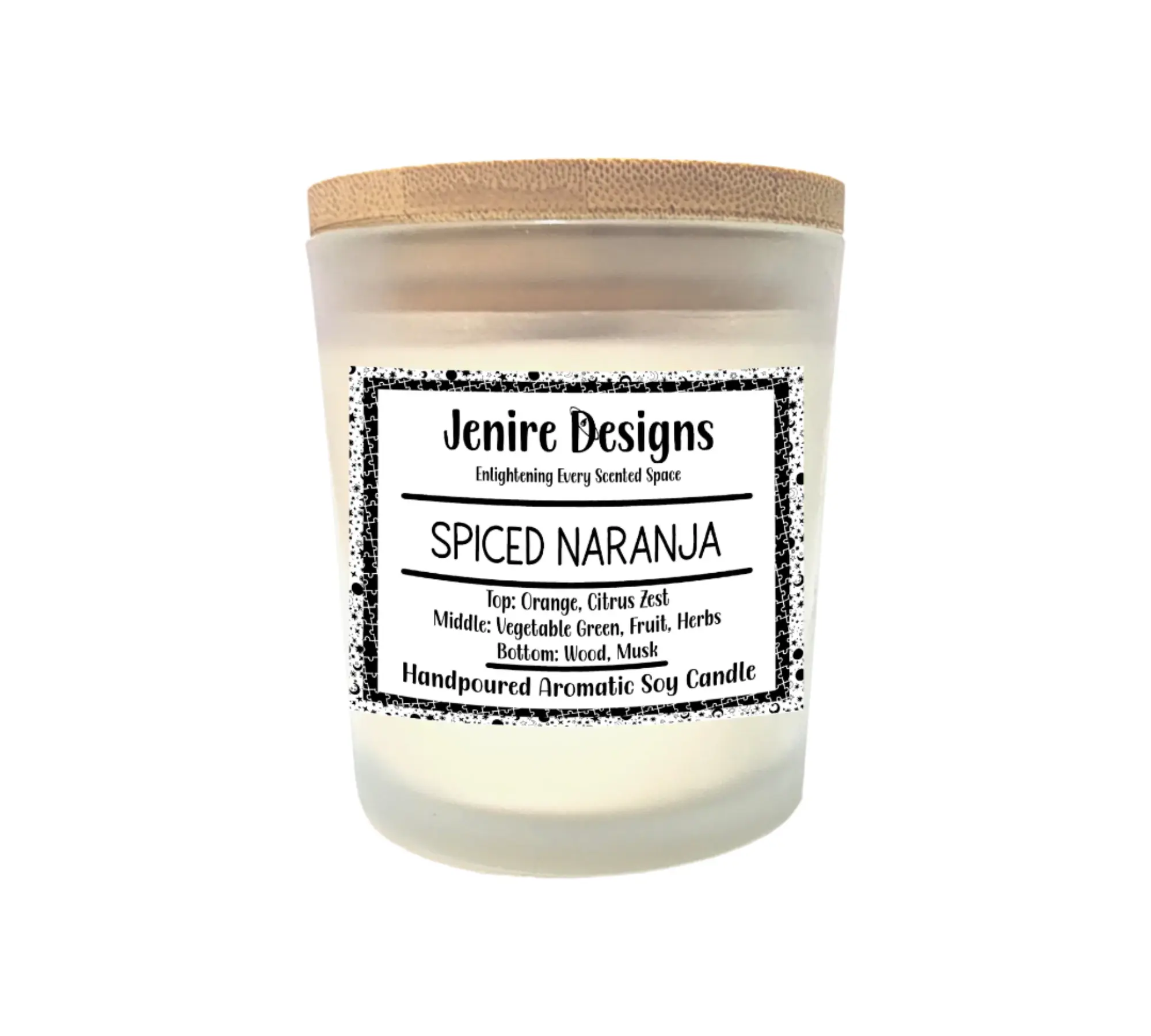 Spiced Naranja Soy Candle (8 oz) – Zesty Orange & Fiery Chili Pepper with a  Crackling Wood Wick