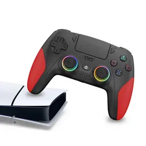 Controller for PS-5/PC, Gaming Controller for PC with Hall Effect, Programmable/Remap/Turbo, 3.5Mm Audio Jack, Dual Vibration, 6-Axis Motion Control Gamepad with Speaker(Black)