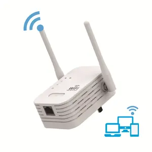 Dual-antenna repeater wireless wifi signal amplifier wall-penetrating router with four antennas