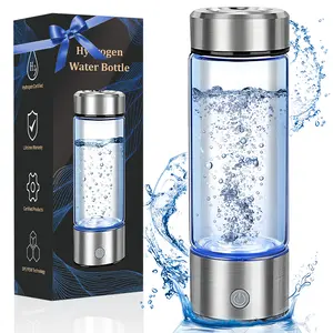 Buwheekoki Hydrogen Water Bottle Hydrogen Water Generator Solve Low Hydrogen Concentration Issues, Rich Hydrogen Digital Tumbler, 1 Count - Ideal for Home, School, Outdoor & Travel