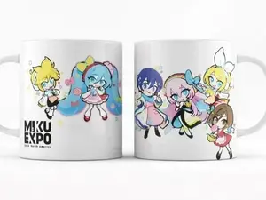 Ceramic Coffee Mug, Miku Expo 2026 North America Tour Collectible Drinkware