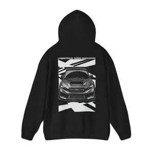 Subaru WRX STI Gravel Goblin Unisex Heavy Blend Hoodie - Perfect for Car Enthusiasts & Automotive Fans JDM T-Shirt Sweatshirt 2 Sided