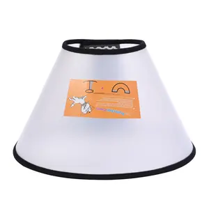 Pet Cat Dog Collar Head Wound Healing Anti-Bite Protective Cover Cone Guard Ring Available in nine sizes