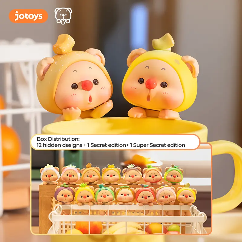 Jotoys Q KID Animal Preschool Plush Series Blind Box - Cute Soft
