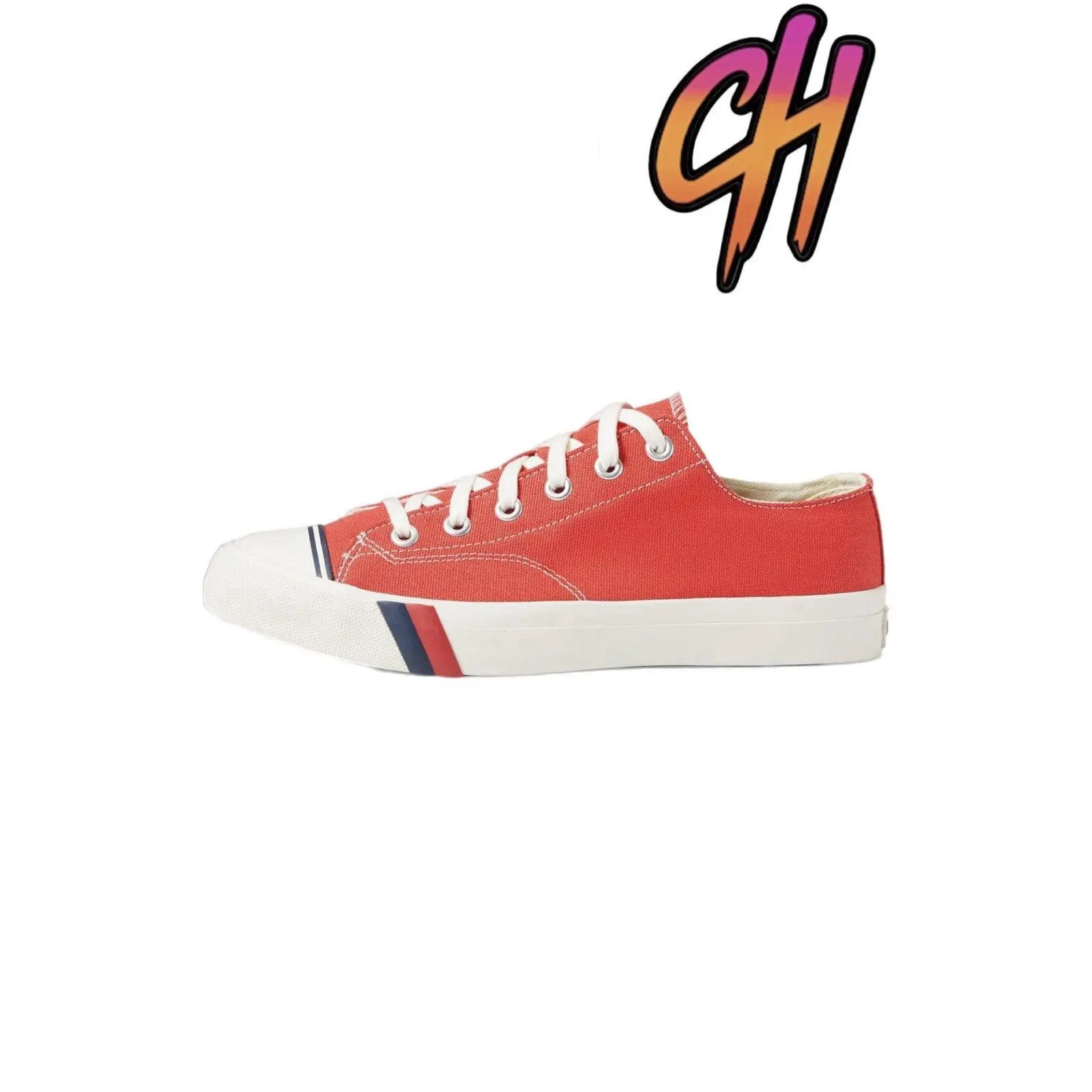 Pro-Keds Royal Lo Lace Up Red Canvas Shoes Sneaker - TikTok Shop display picture 2