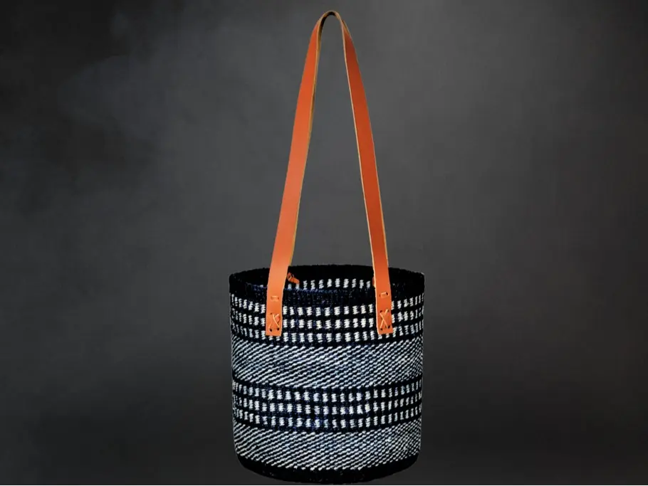 Kenya Navy Sisal Tote
