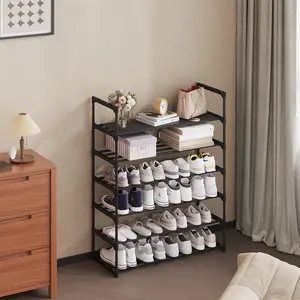 UDEAR 6 Tier Shoe Rack, Shoe Shelf for Entryway, Hallway,Interior