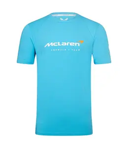 McLaren F1 Men's Lifestyle T-Shirt- Black/Dark Gray/Light