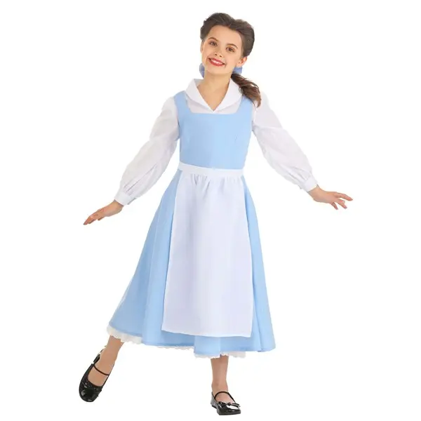 Beauty and the Beast Belle Blue Costume Dress for Kids (© Disney)