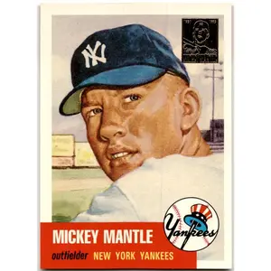1996 Topps #3 Mickey Mantle Mickey New York Yankees PYP1236