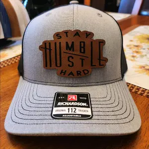 Stay Humble Hustle Hard - Richardson 112 Trucker Hat - Snapback