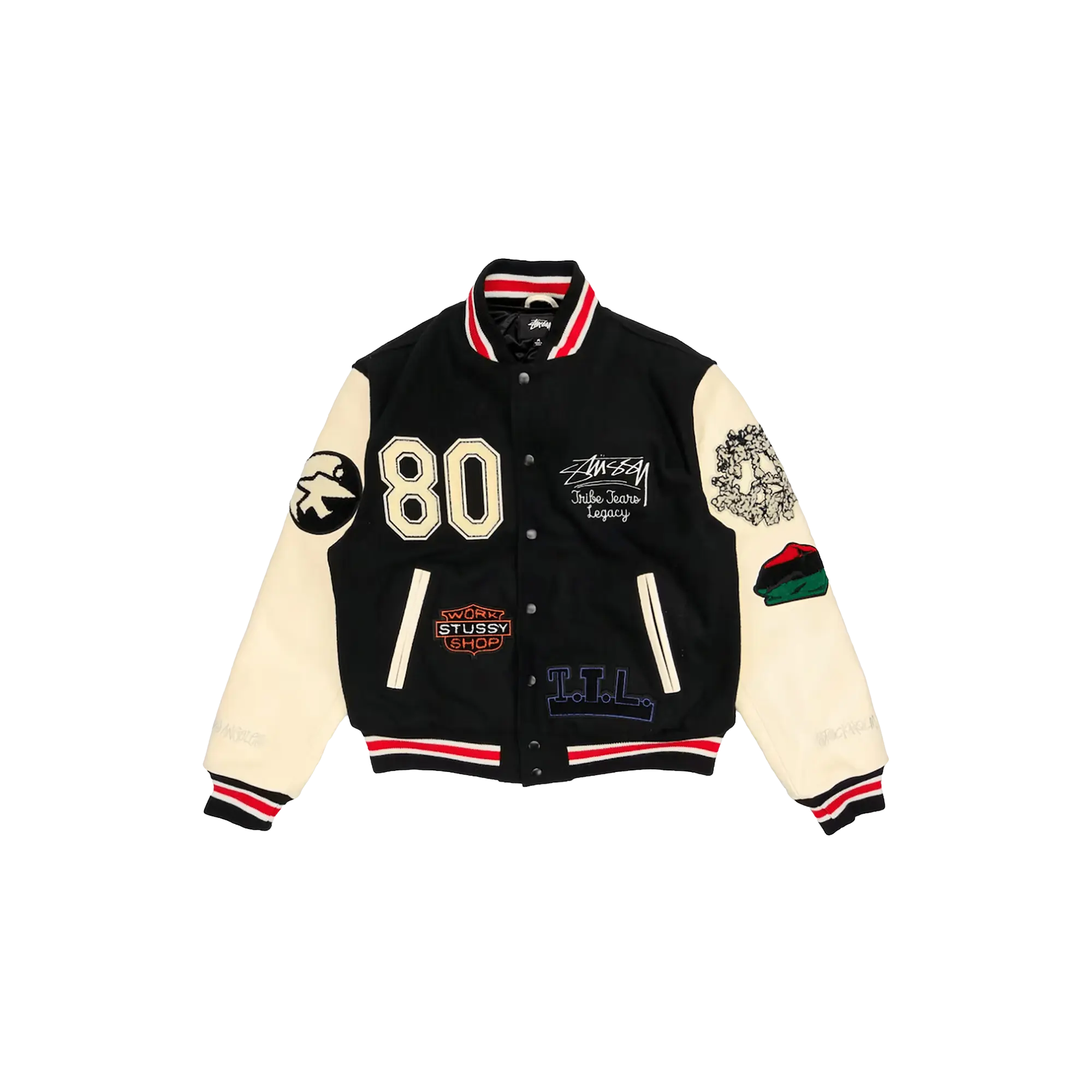 Stussy Our Legacy TTL Varsity Jacket "Black" DT519