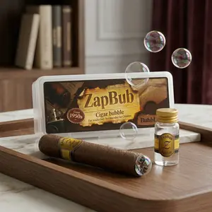 Novelty Cigar Bubble Toy, Bubble Pop Fidget Cigar Box,Bubble Maker for Stress & Anxiety Relief, prank gifts for adults, Fun Party Gift for Men Women