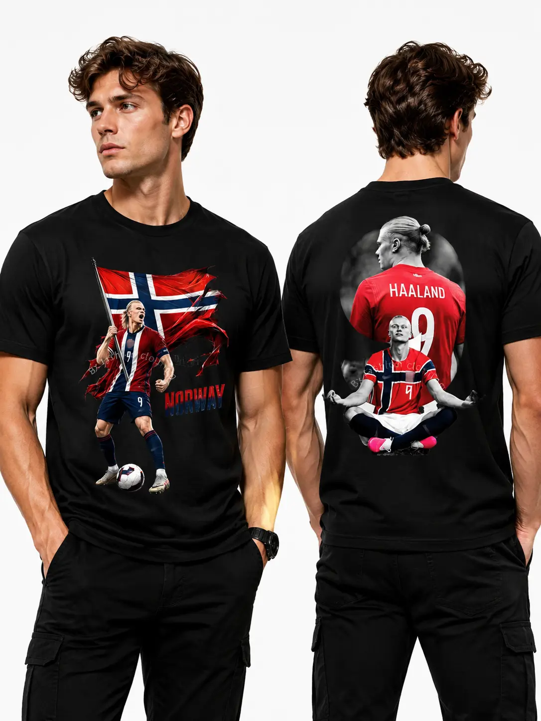 Comfort Colors Litmited Haaland Retro 90s Shirt, Norway Sport Graphic Tee, Haaland Vintage Shirt, NOR Sport Fan Shirt，victory shirt,Retro Bootleg Oversized Unisex Shirt, Soccer Gift,Erlingg Haalandd Shirt Vintage Graphic Tee, Norway Soccer Shirt