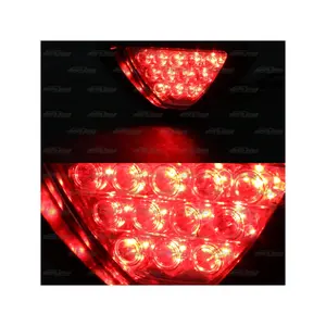 F1Style 12 Red LED Clea Or Red Lens Bolt On Rear 3rd Brake Light Stop Lamp Universal