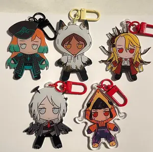 Limbus Company EGO Keychain Acrylic Charms! Cute Keyring Accessory, Fun Charm For Backpack Or Purse | High Quality and Customer Favorite Items