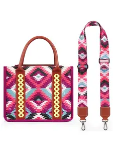 Aztec Tote Bag For Women Western Handbags Boho Pattern Aztec Hobo Bag