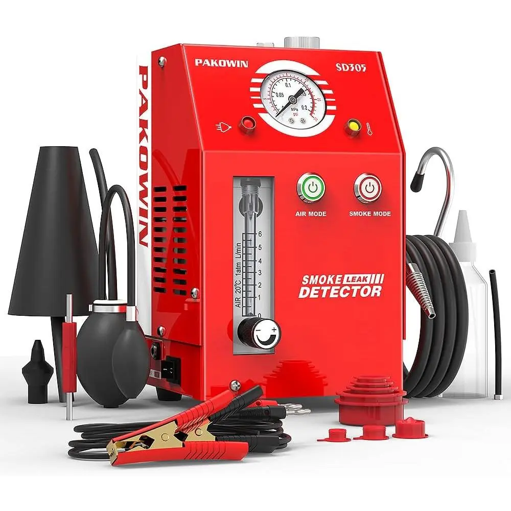 12V DC Power EVAP Smoke Tester, Automotive Leak Testing Machine, Pipe System & Pipe Fittings Detecting Leaks Multi-Function Tool, Pipe Systems