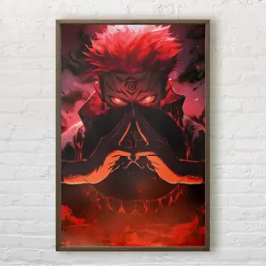 JJK Anime Poster Gift JJK Anime Wall Art for Kids Room Decor Poster Gift